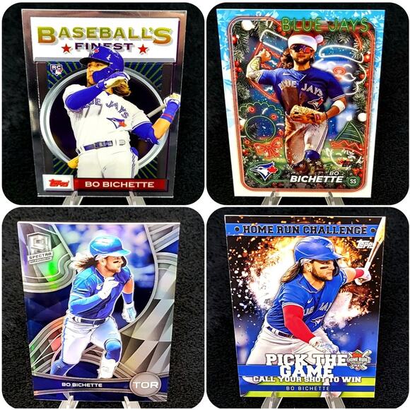 Bo Bichette Topps Finest RC and Inserts Toronto Blue Jays - Picture 1 of 9